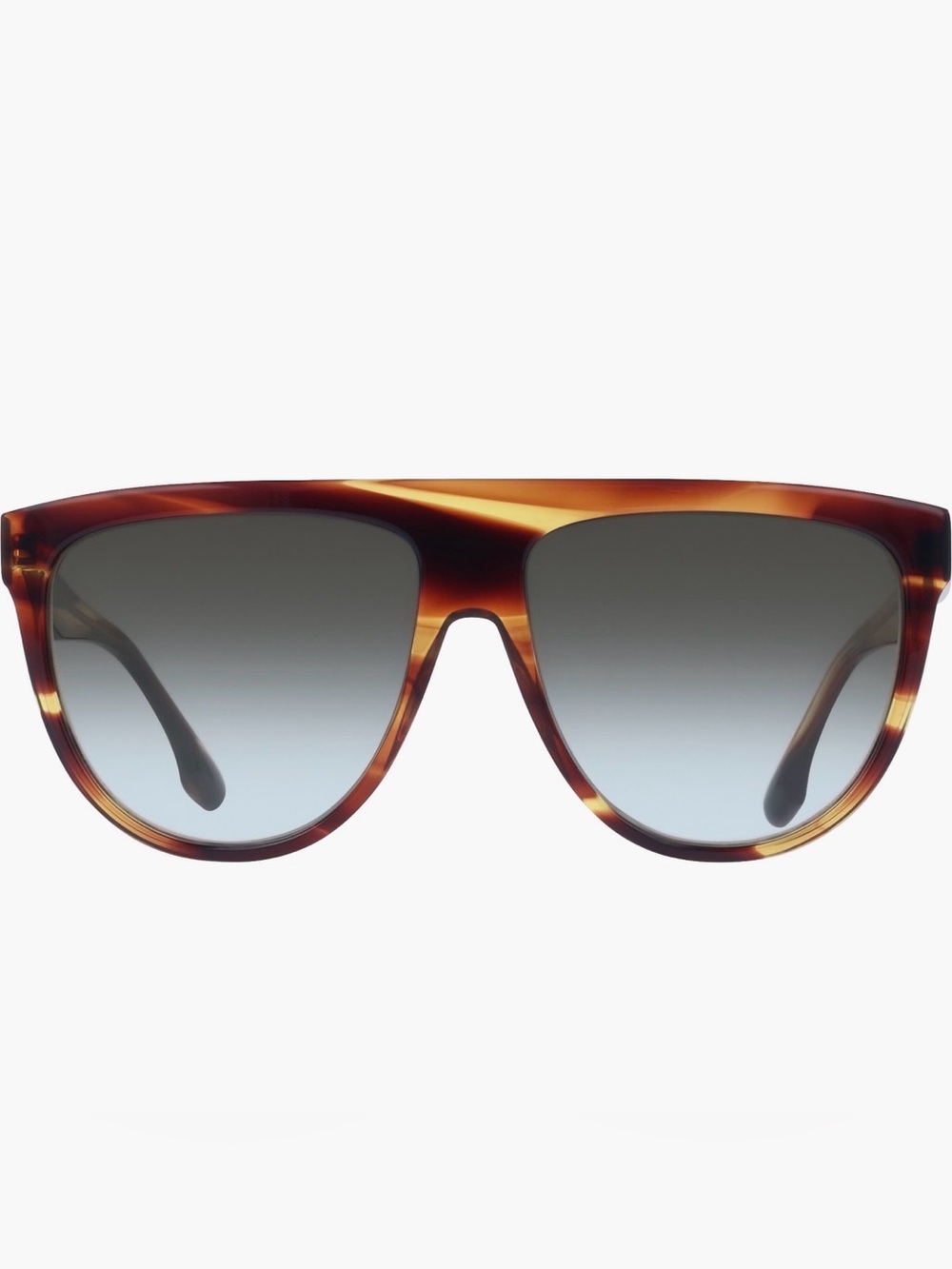 Victoria Beckham Tortoise Oversized Aviator Sunglasses 58mm Quiet Luxury